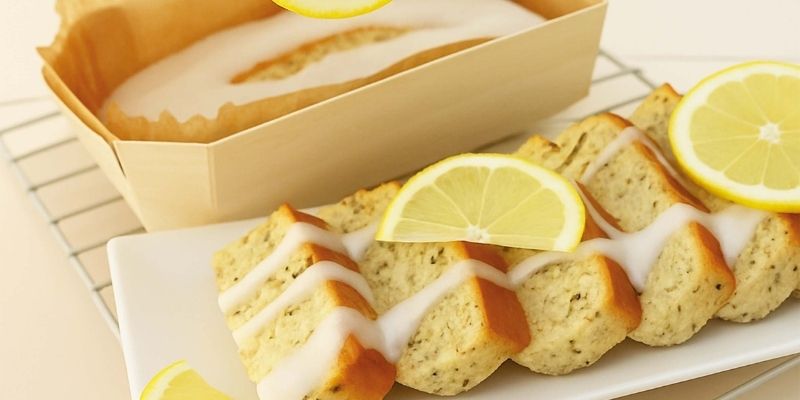 Cake citron pavot au Air Fyer - ScrapCooking